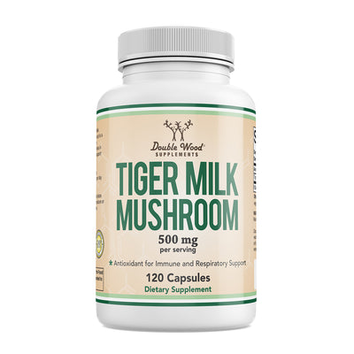 Double Wood Tiger Milk Mushroom bottle