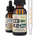 Vitamin D3 + K2 Liquid Drops