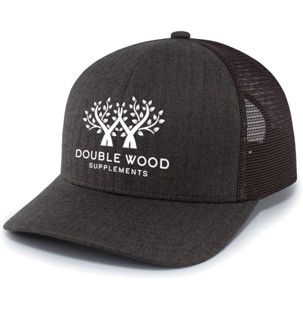 Double Wood Herringbone Hat