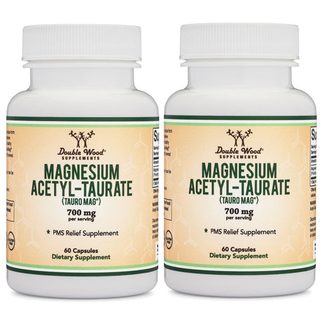 Magnesium Acetyl-Taurate Double Pack - Double Wood Supplements