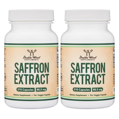 Saffron Extract Double Pack - Double Wood Supplements