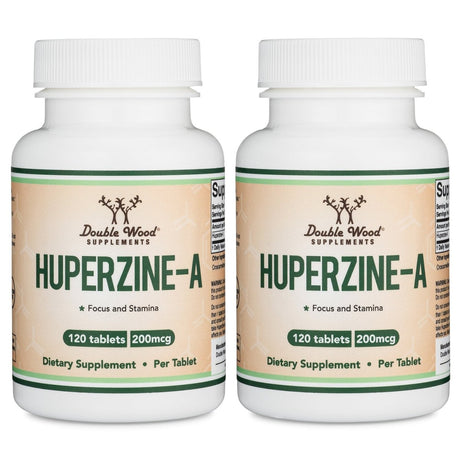 Huperzine A Double Pack - Double Wood Supplements