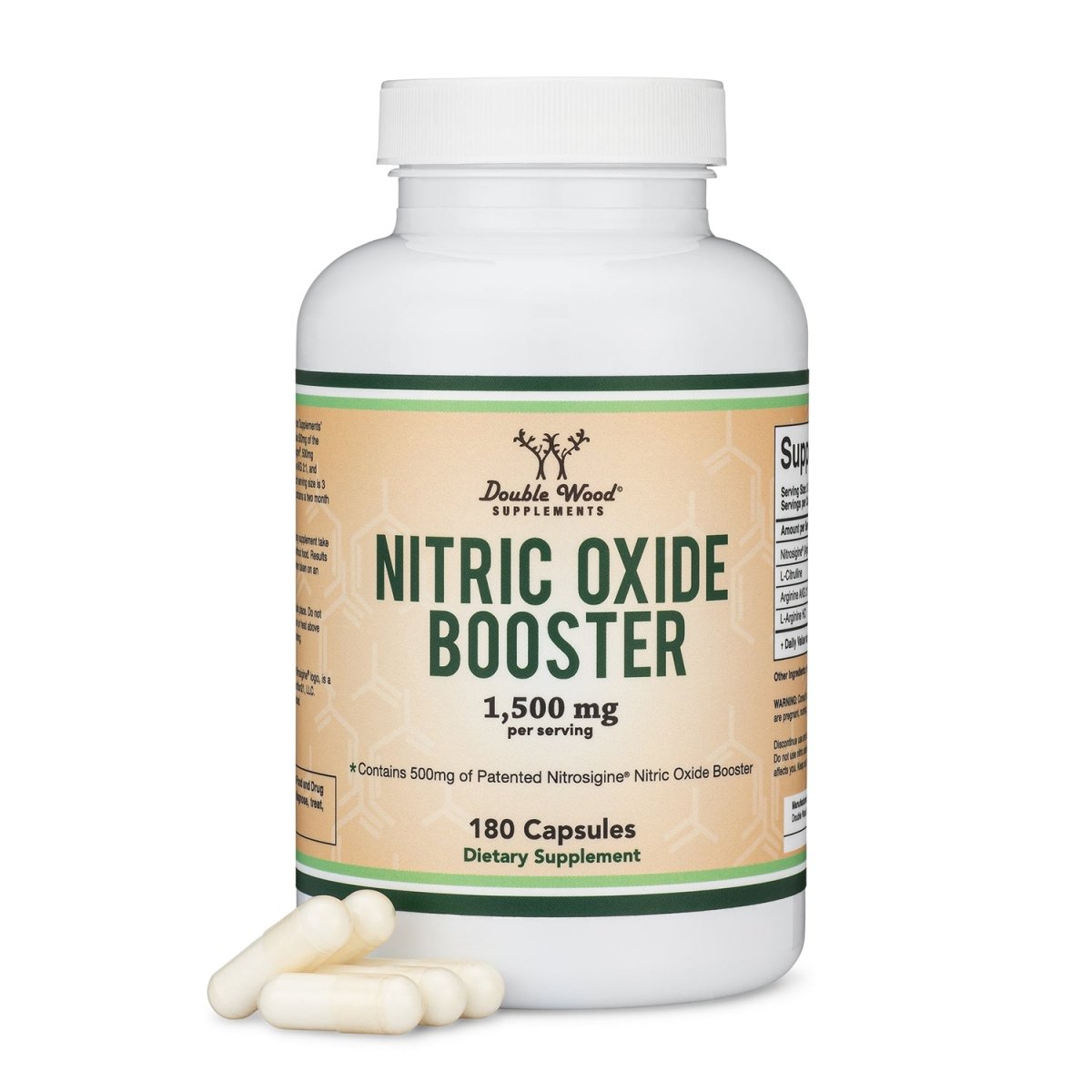 Nitric Oxide Booster Double Pack - Double Wood Supplements
