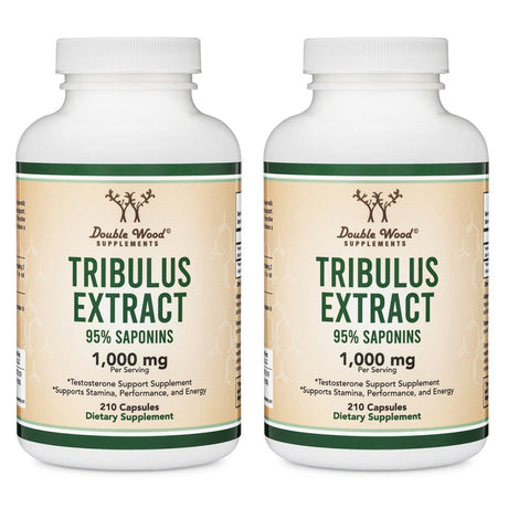 Tribulus Terrestris Double Pack - Double Wood Supplements