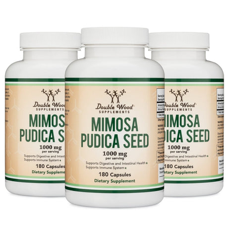 Mimosa Pudica Extract Triple Pack - Double Wood Supplements