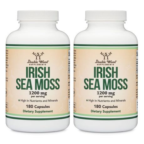 Irish Sea Moss Extract Double Pack - Double Wood Supplements