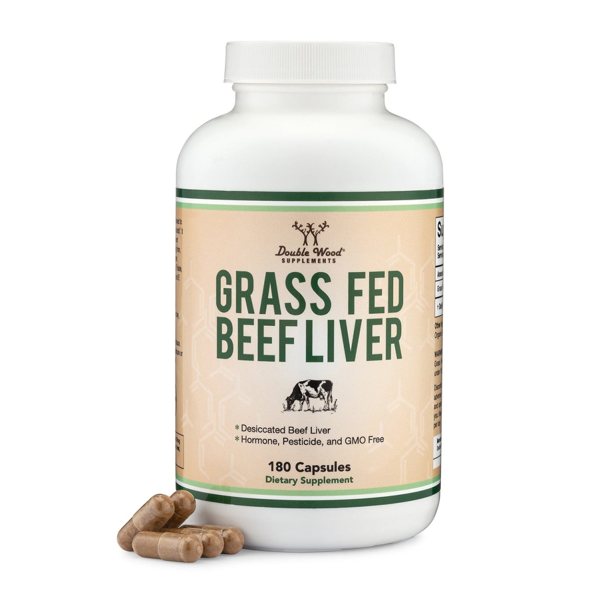 Grass Fed Beef Liver Double Pack - Double Wood Supplements