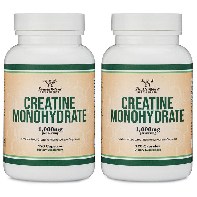 Creatine Monohydrate Double Pack - Double Wood Supplements