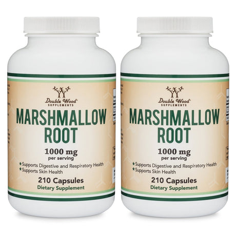 Marshmallow Root Double Pack - Double Wood Supplements