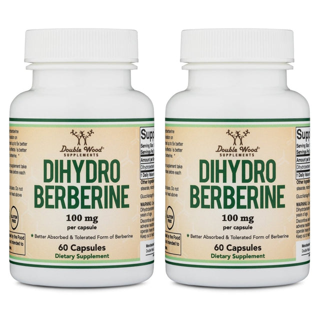 Dihydroberberine Double Pack - Double Wood Supplements