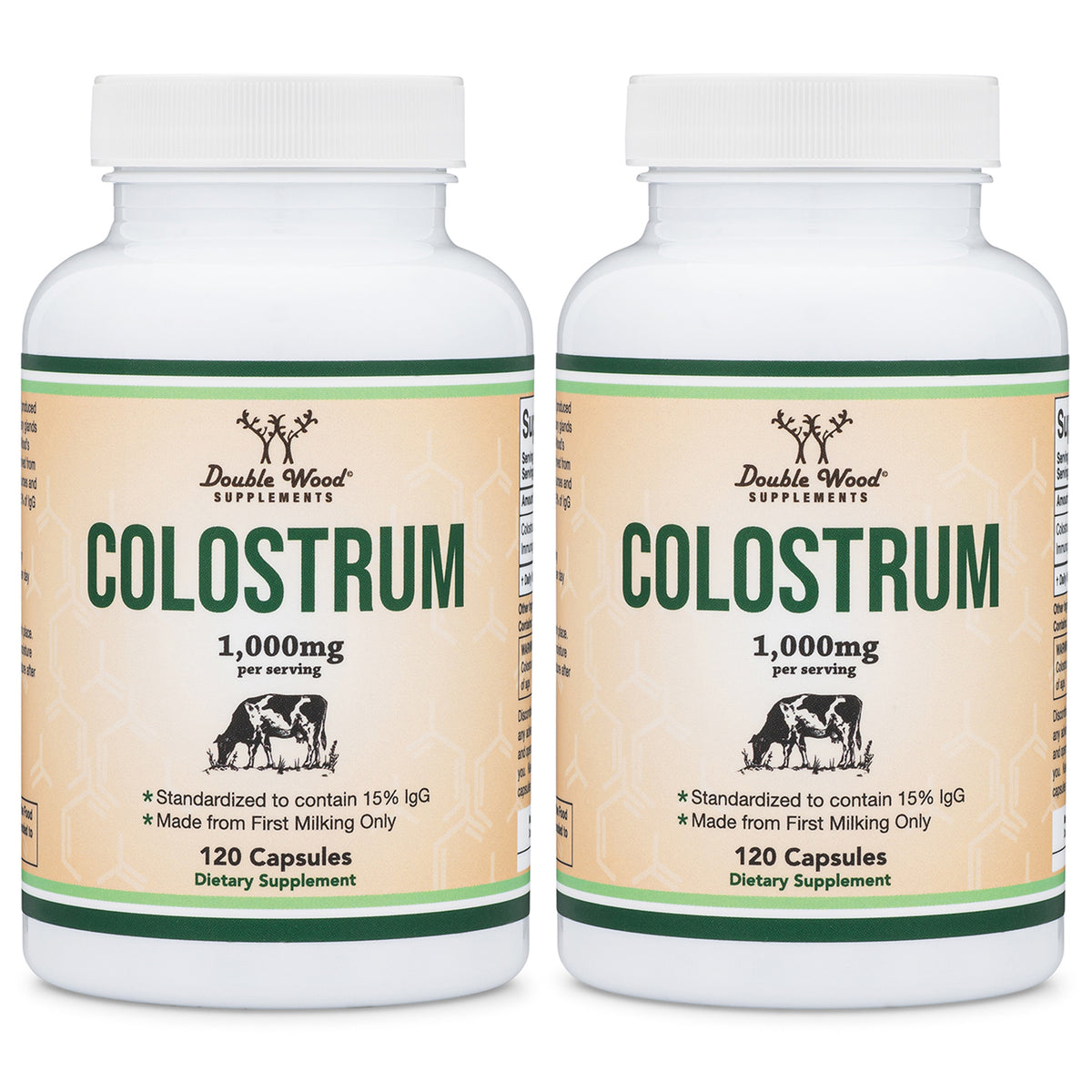 Colistium Powder Grass-Fed Bovine Colostrum 15% Immunoglobulins