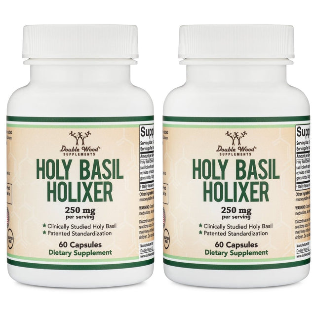 Holixer Holy Basil Extract Double Pack - Double Wood Supplements