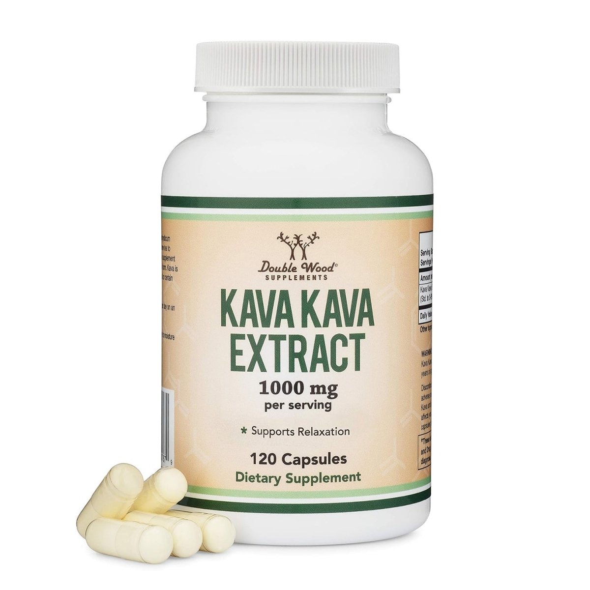 Kava Kava Extract Double Pack - Double Wood Supplements