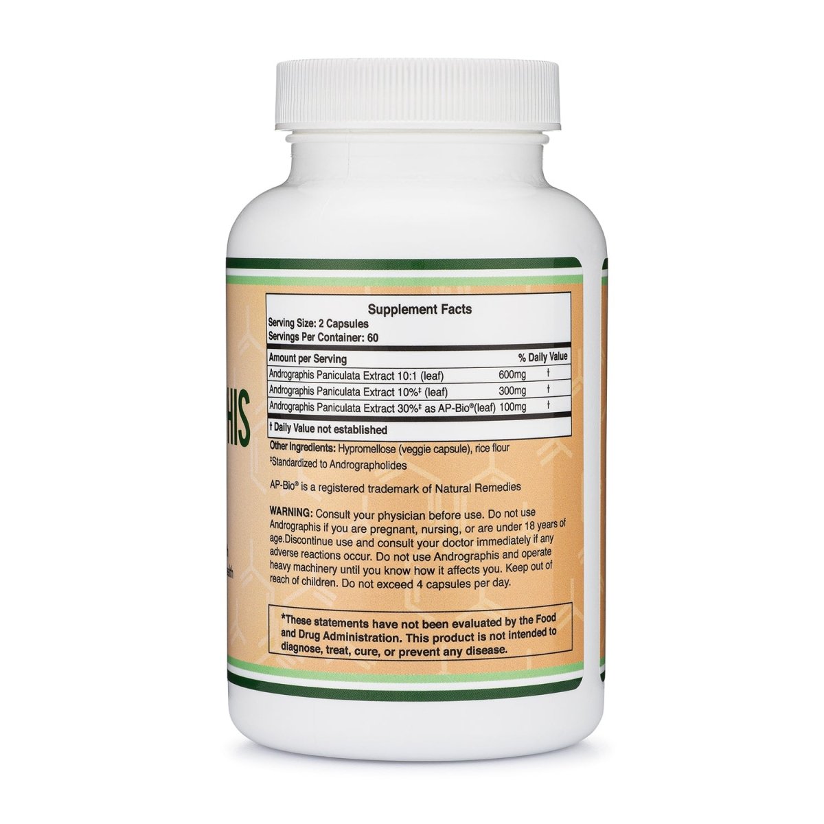 Andrographis Double Pack - Double Wood Supplements