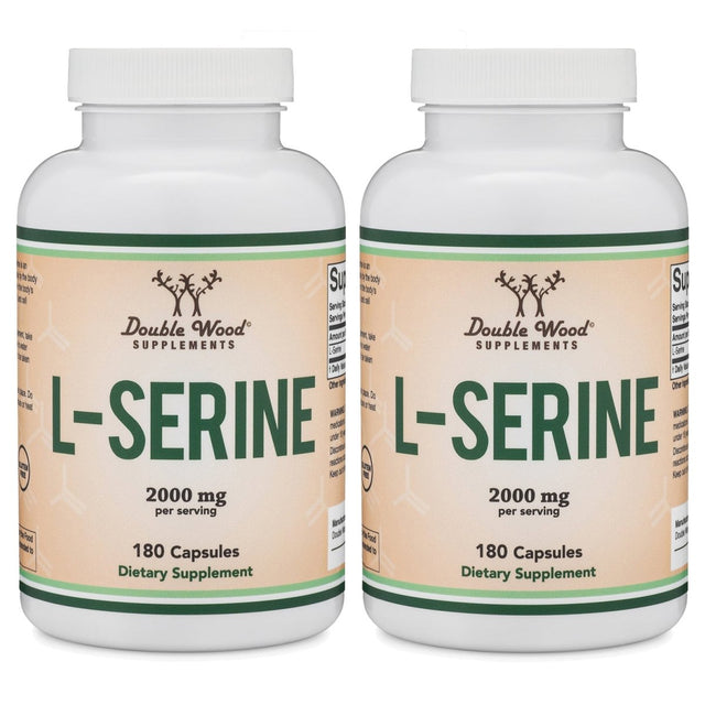 L-Serine Double Pack - Double Wood Supplements