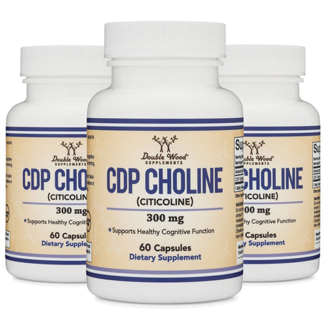 CDP Choline Triple Pack - Double Wood Supplements