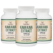 Kava Kava Extract Triple Pack - Double Wood Supplements