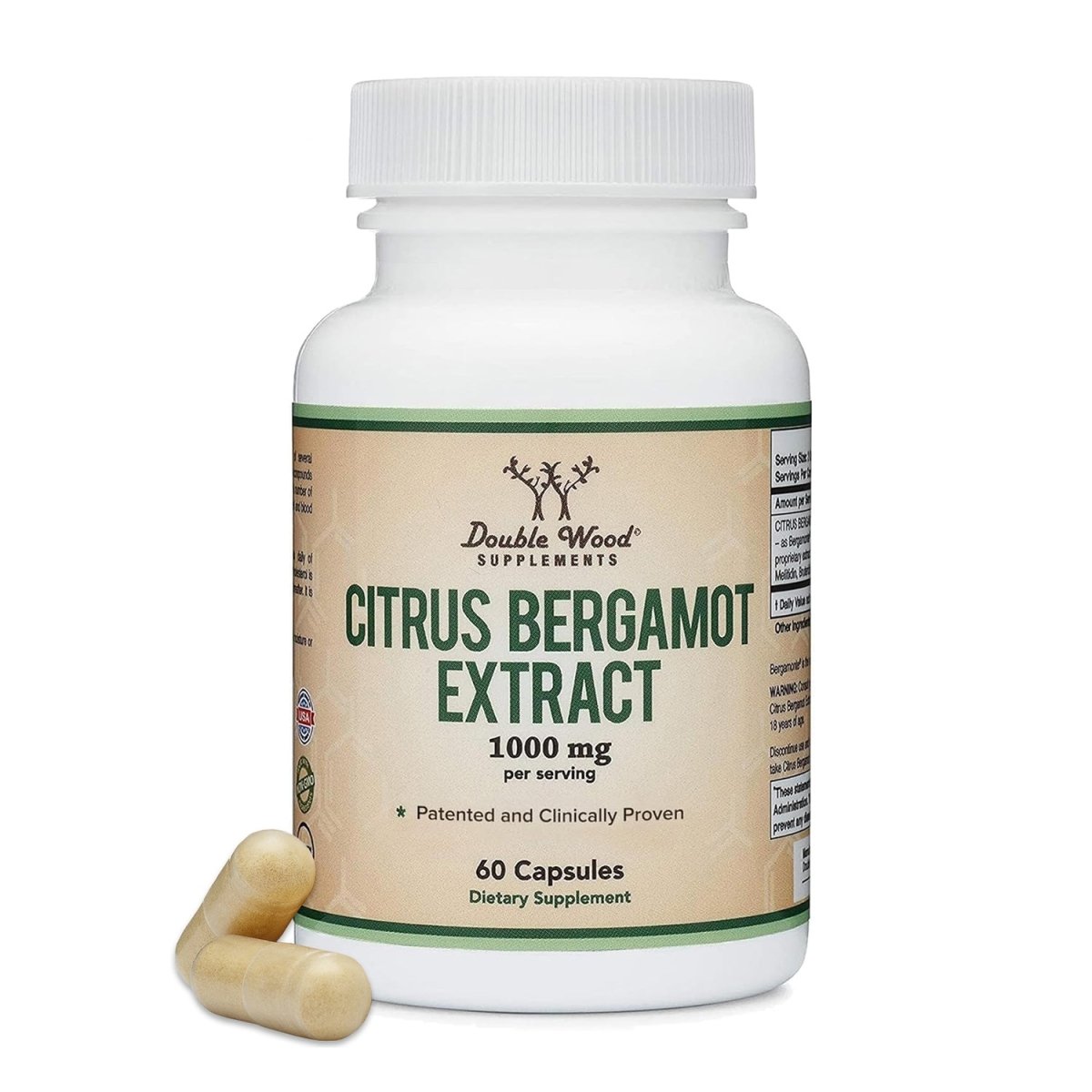 Citrus Bergamot Extract Triple Pack - Double Wood Supplements