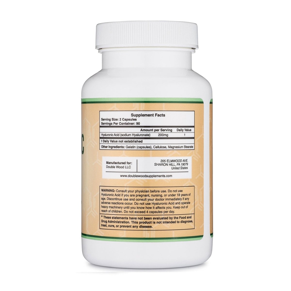 Hyaluronic Acid Double Pack - Double Wood Supplements