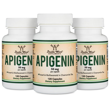 Apigenin Triple Pack - Double Wood Supplements