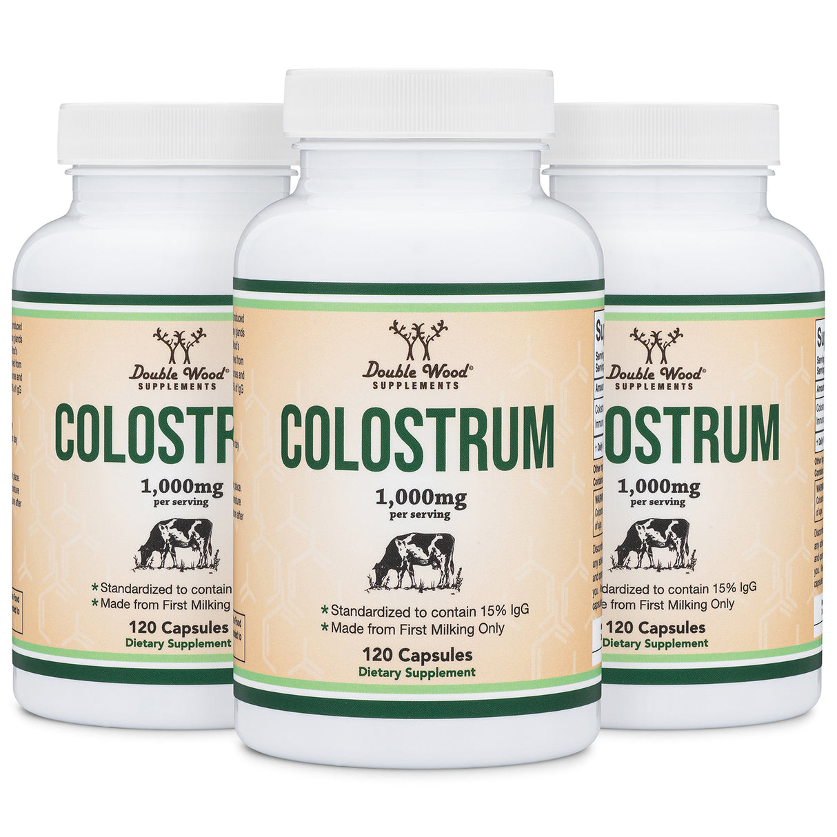 Grass-Fed Bovine Colostrum 15% Immunoglobulins