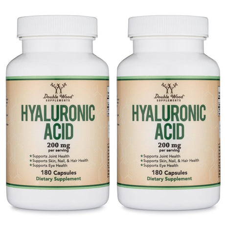 Hyaluronic Acid Double Pack - Double Wood Supplements