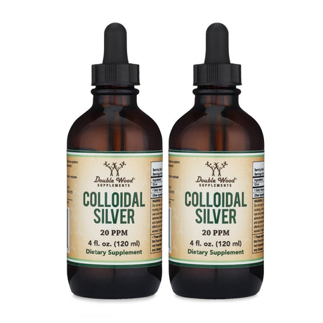 Colloidal Silver Double Pack - Double Wood Supplements