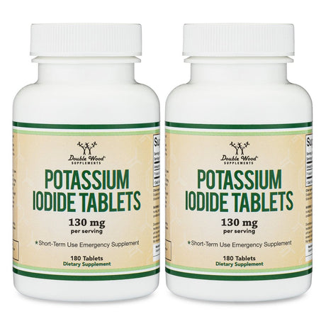 Potassium Iodide Double Pack - Double Wood Supplements