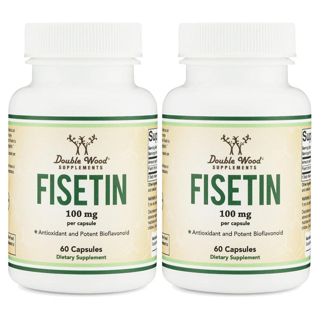 Fisetin Double Pack - Double Wood Supplements