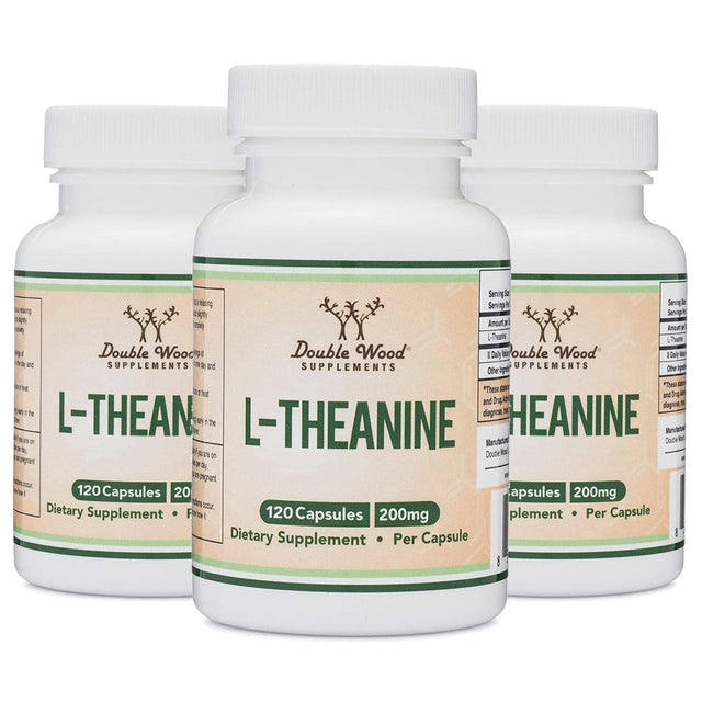L-Theanine Triple Pack - Double Wood Supplements
