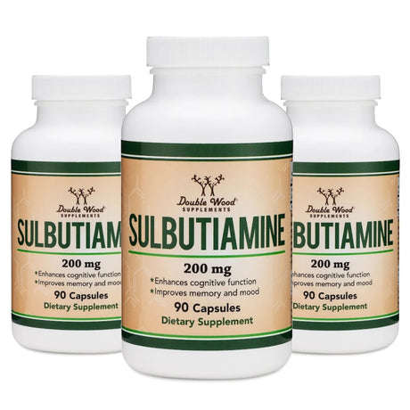 Sulbutiamine Triple Pack - Double Wood Supplements