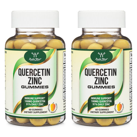 Quercetin + Zinc Gummies Double Pack - Double Wood Supplements