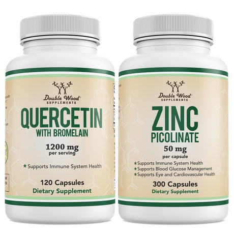 Quercetin + Zinc Bundle - Double Wood Supplements