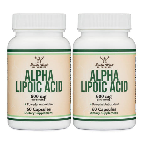 Alpha Lipoic Acid Double Pack - Double Wood Supplements