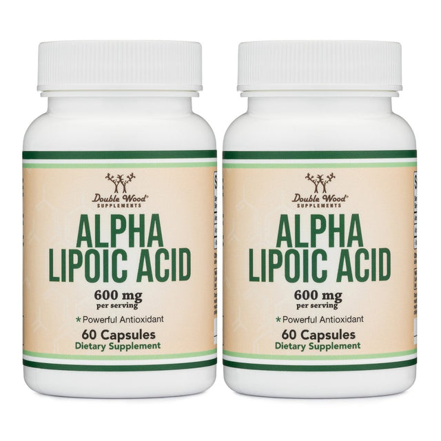Alpha Lipoic Acid Double Pack - Double Wood Supplements