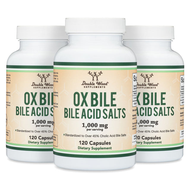 Ox Bile Triple Pack - Double Wood Supplements