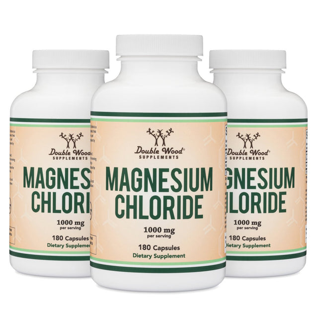 Magnesium Chloride Triple Pack - Double Wood Supplements