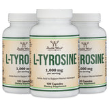 L-Tyrosine Triple Pack - Double Wood Supplements