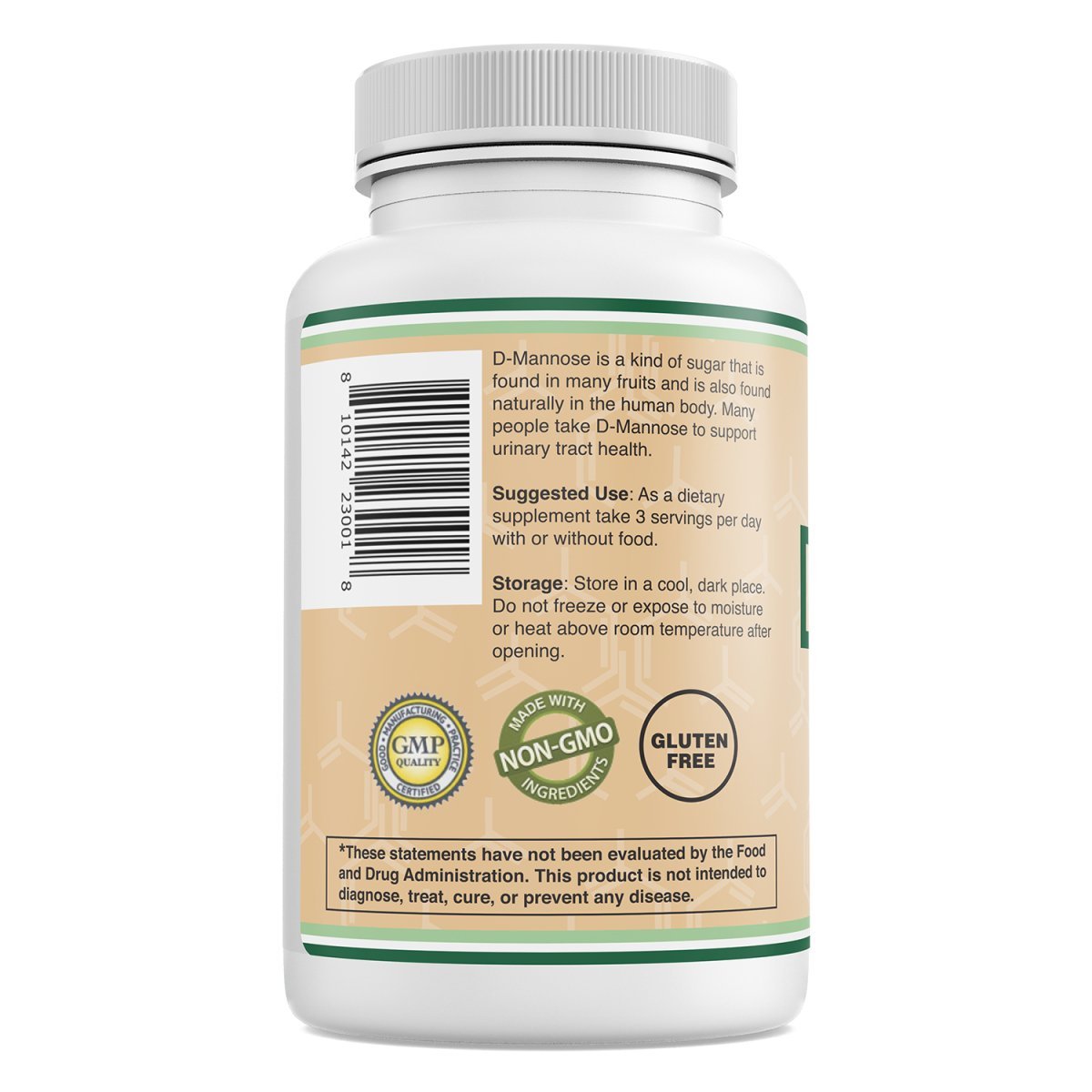 D-Mannose Double Pack - Double Wood Supplements