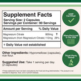 Magnesium Citrate - Double Wood Supplements