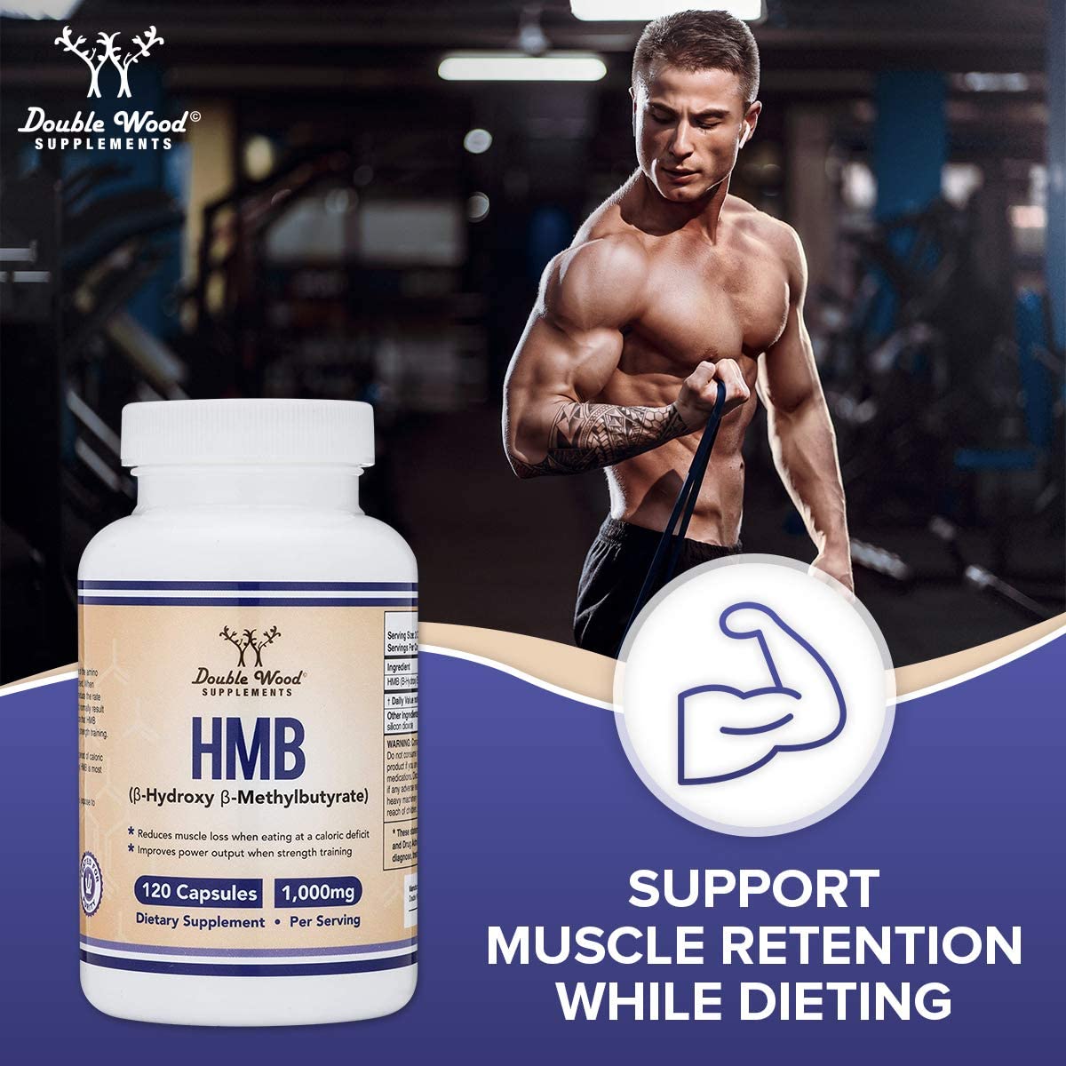 HMB Double Pack - Double Wood Supplements