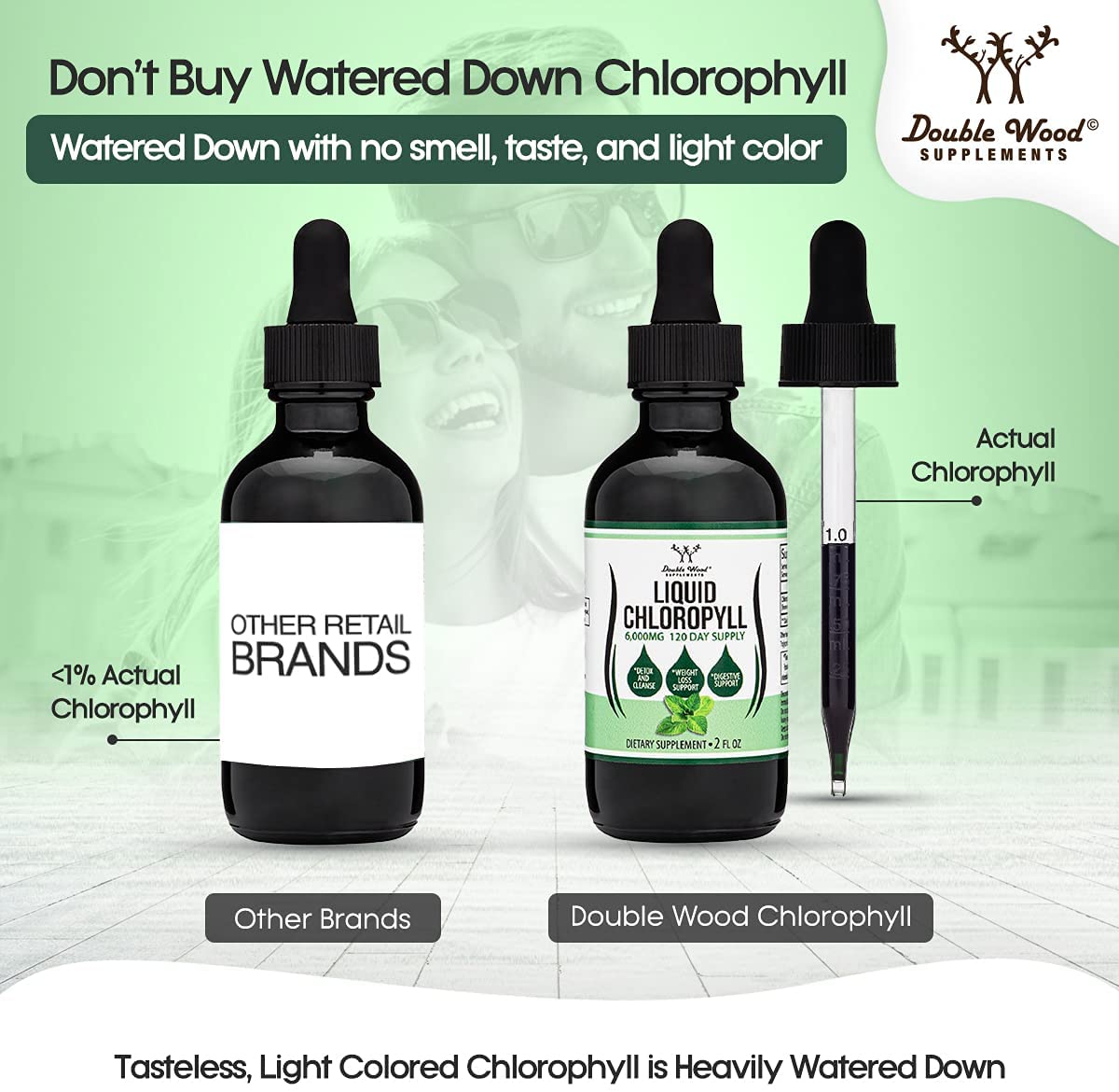 Liquid Chlorophyll Triple Pack - Double Wood Supplements