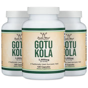 Gotu Kola Triple Pack - Double Wood Supplements