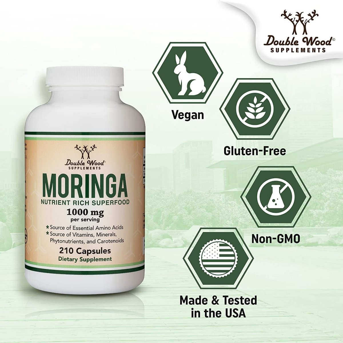 Moringa Double Pack - Double Wood Supplements