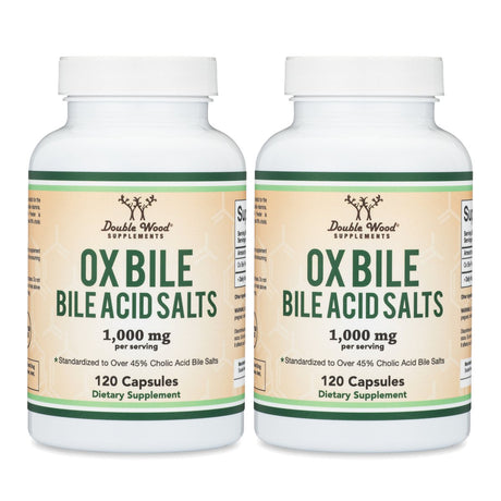 Ox Bile Double Pack - Double Wood Supplements