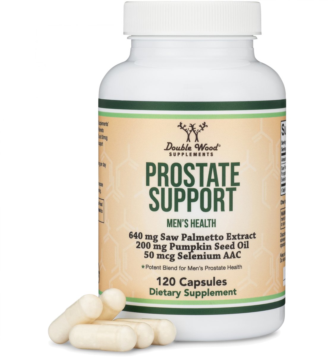 Prostate Support Supplement Double Pack - Double Wood Supplements