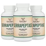 Serrapeptase Triple Pack - Double Wood Supplements